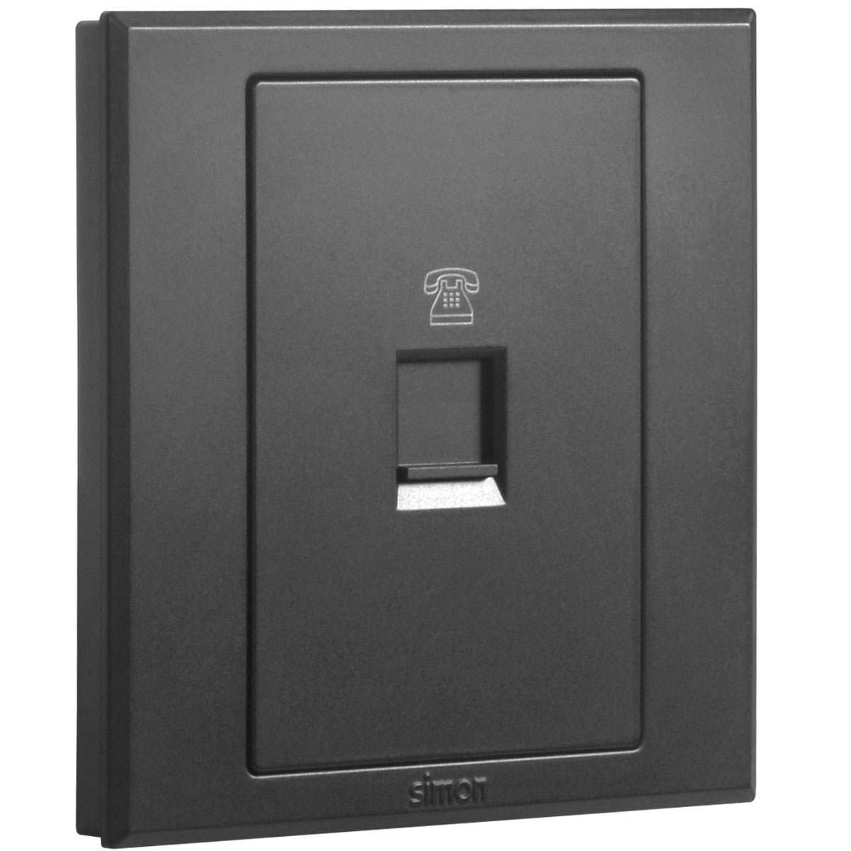 Simon 1G Telephone Outlet