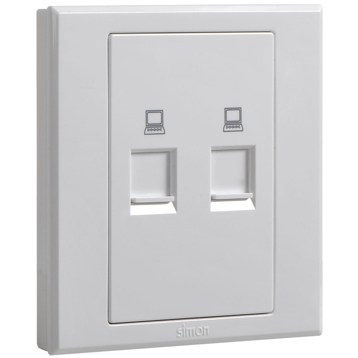 Simon 2G Cat6 data socket