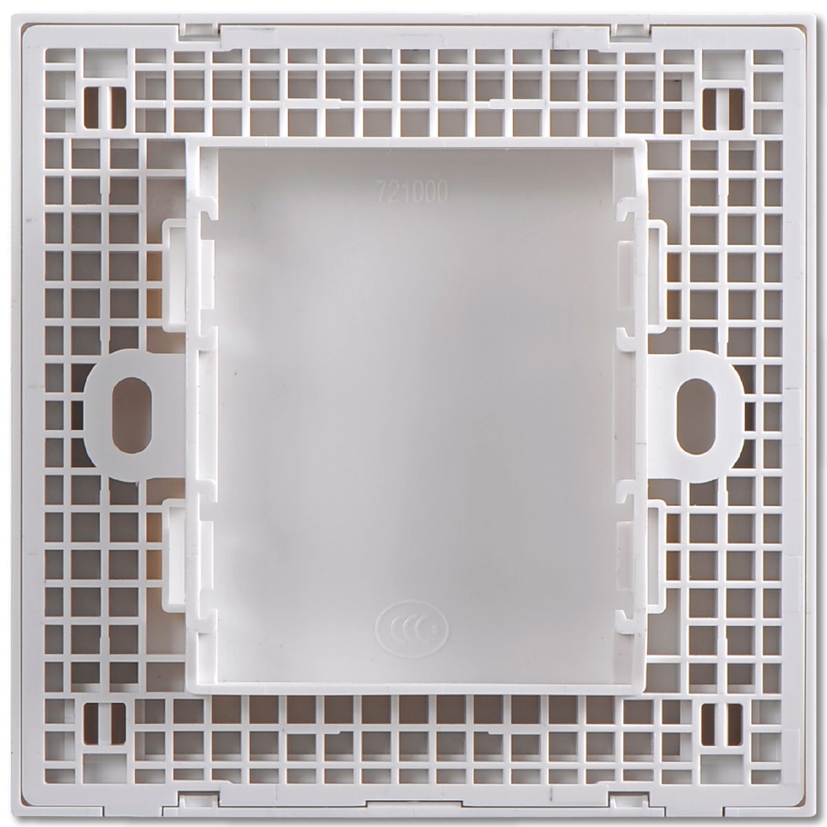 Back of Blank plate 7x7 E6