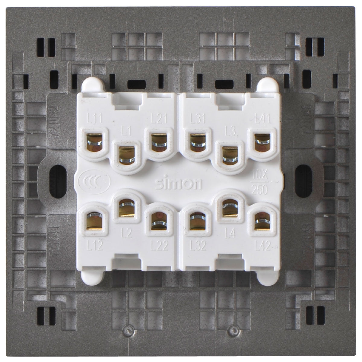 Simon 4gang Two-Way SP Switch