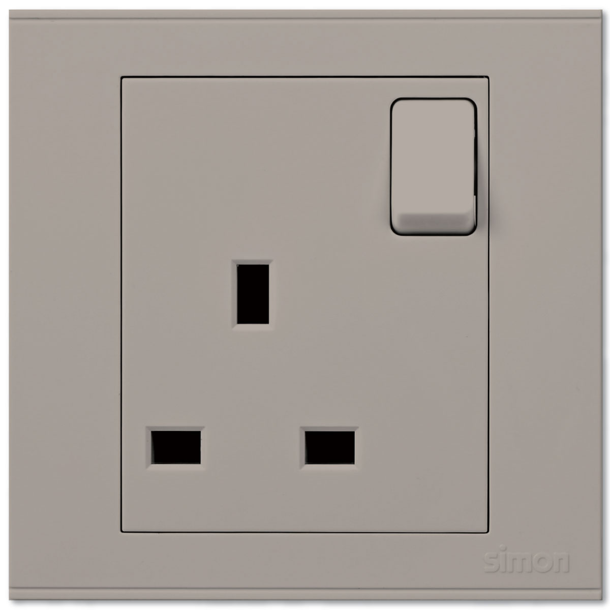 Simon 1G BS Socket 13A
