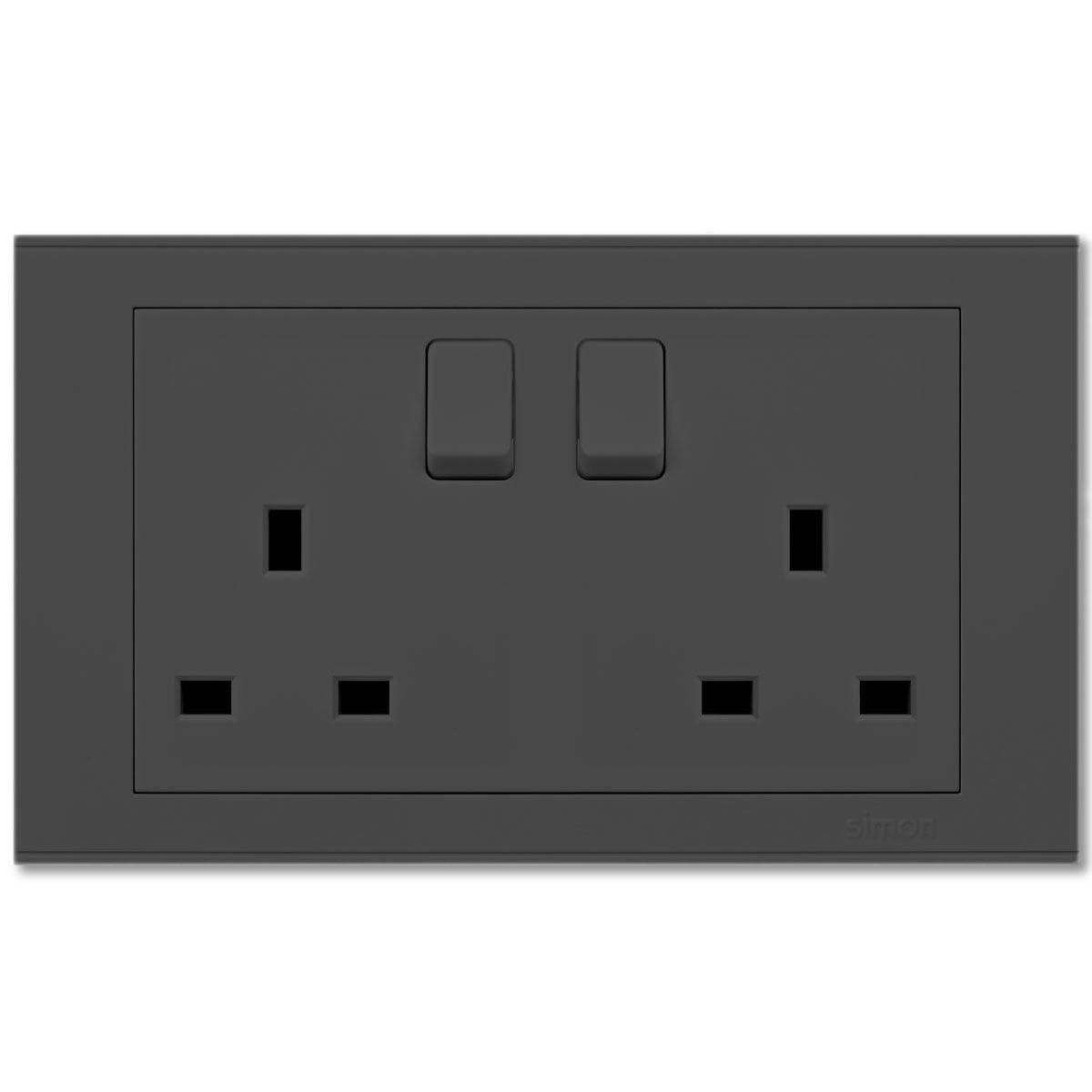 Simon 2G BS 13A Socket